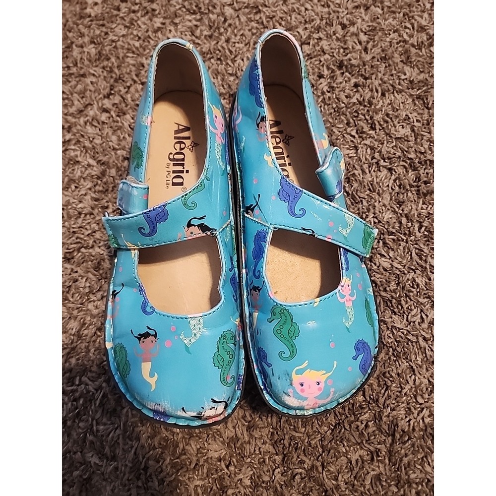 NEW Alegria Girls 4 Mermaids Marie Jane Vinca Shoes Comfort‎ Support. See Photos